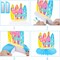 Summer Surf Party Honeycomb Centerpieces 13Pcs Vintage Surfing Surfboard Birthday Party Decorations for Girls Pink Surfer Van Surfboard Theme Centerpieces for Hawaii Beach Surf Party Supplies